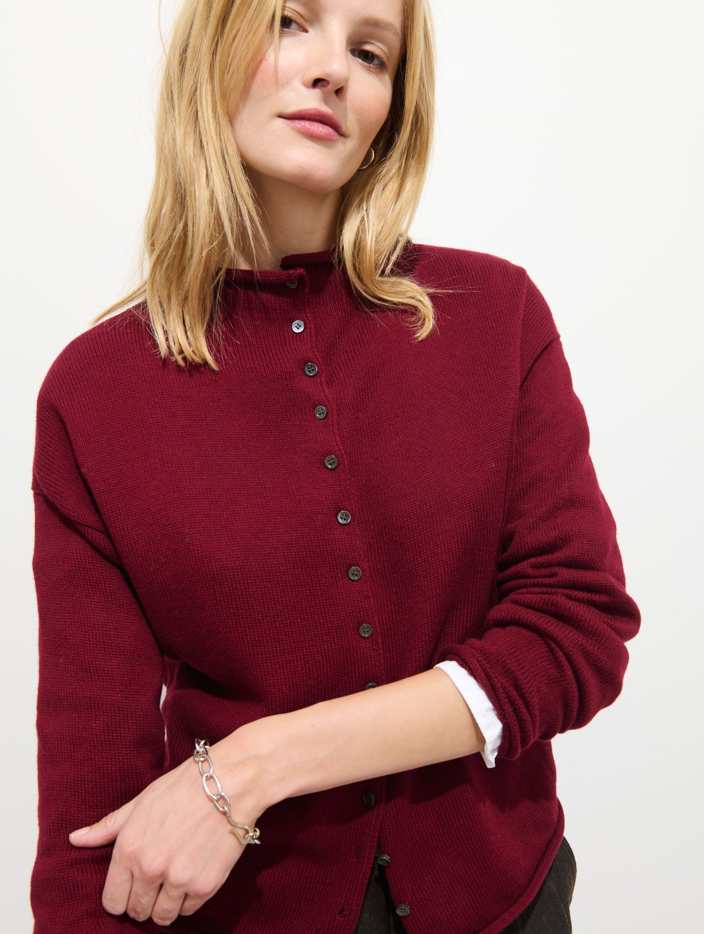 Taylor Cardigan In Cotton Cashmere