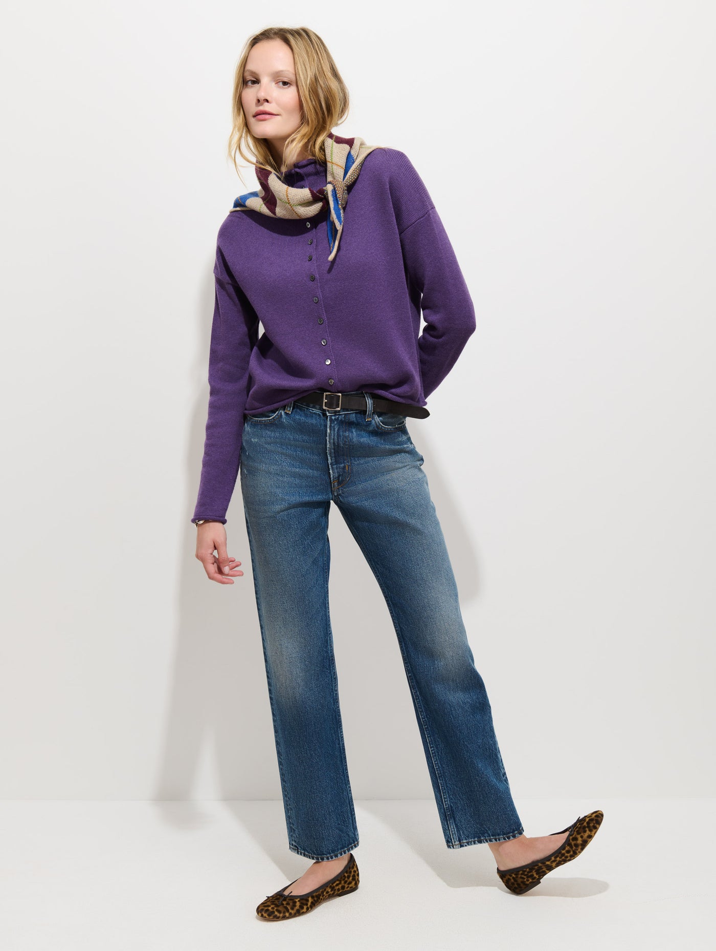 Taylor Cardigan in Cotton Cashmere
