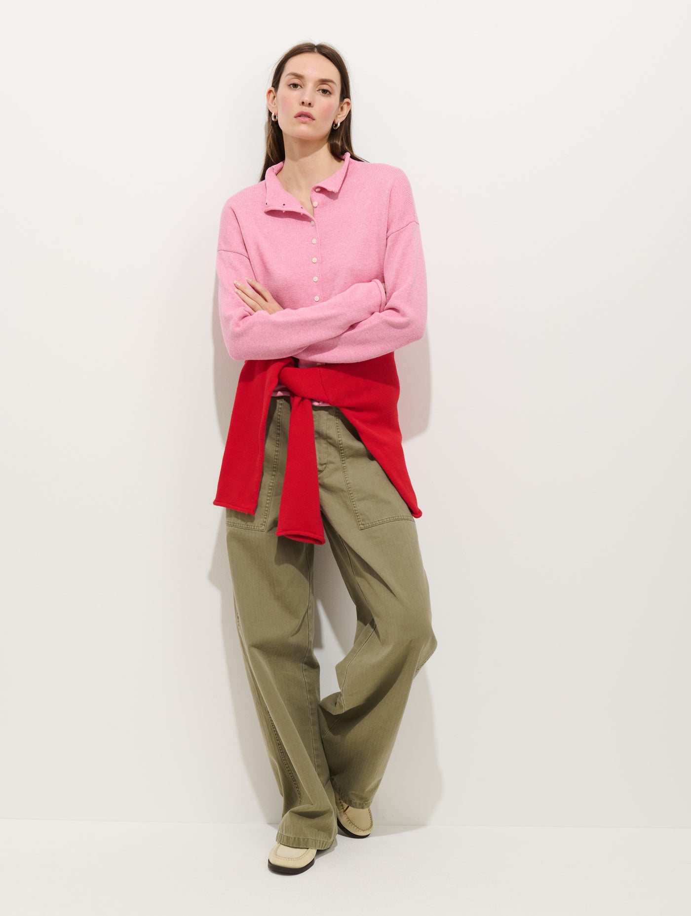 Taylor Cardigan In Cotton Cashmere