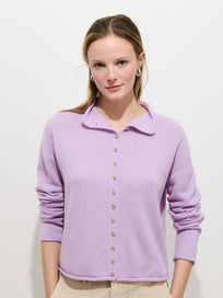 Taylor Cardigan in Washed Cashmere
