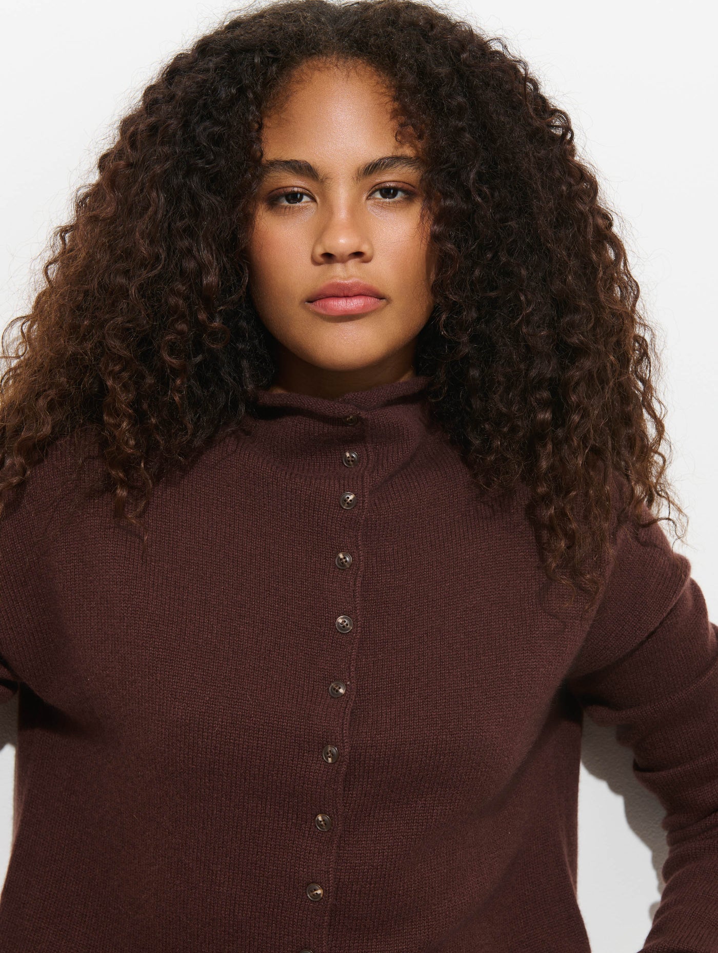 Taylor Cardigan in Washed Cashmere