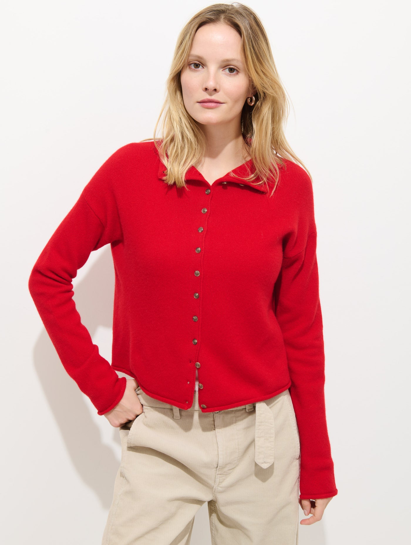 Taylor Cardigan In Cashmere