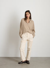 Neil Pant In Herringbone