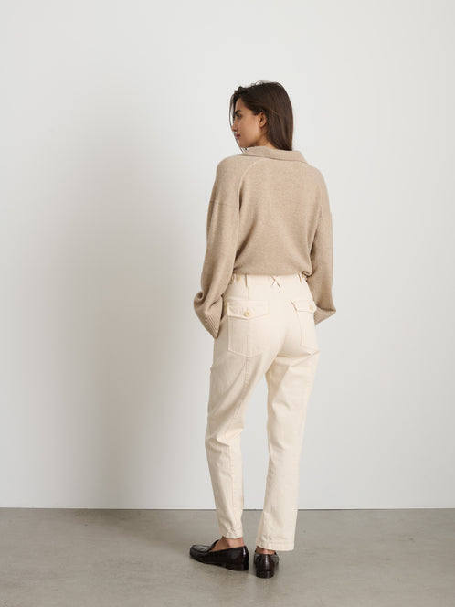 Neil Pant In Herringbone