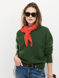 Flynn Handkerchief Scarf in Wool
