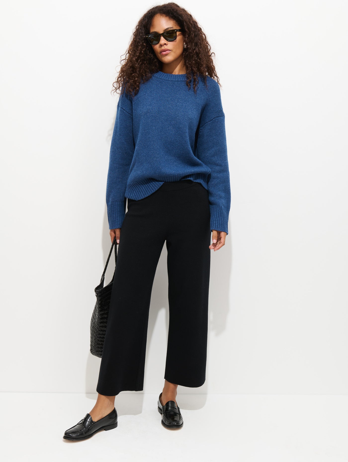 Olivia Sweater Pant In Cotton Cashmere