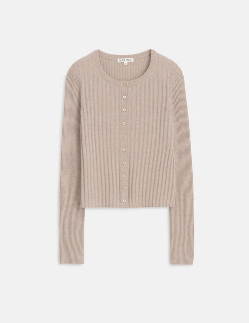 Kristin Ribbed Cardigan