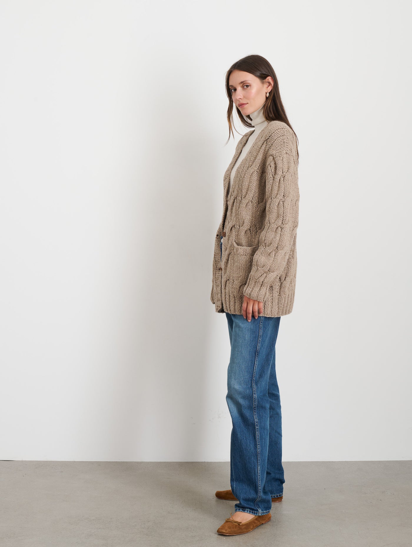 Marni Cardigan in Alpaca