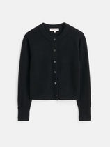 Lucie Cardigan In Cashmere In Black