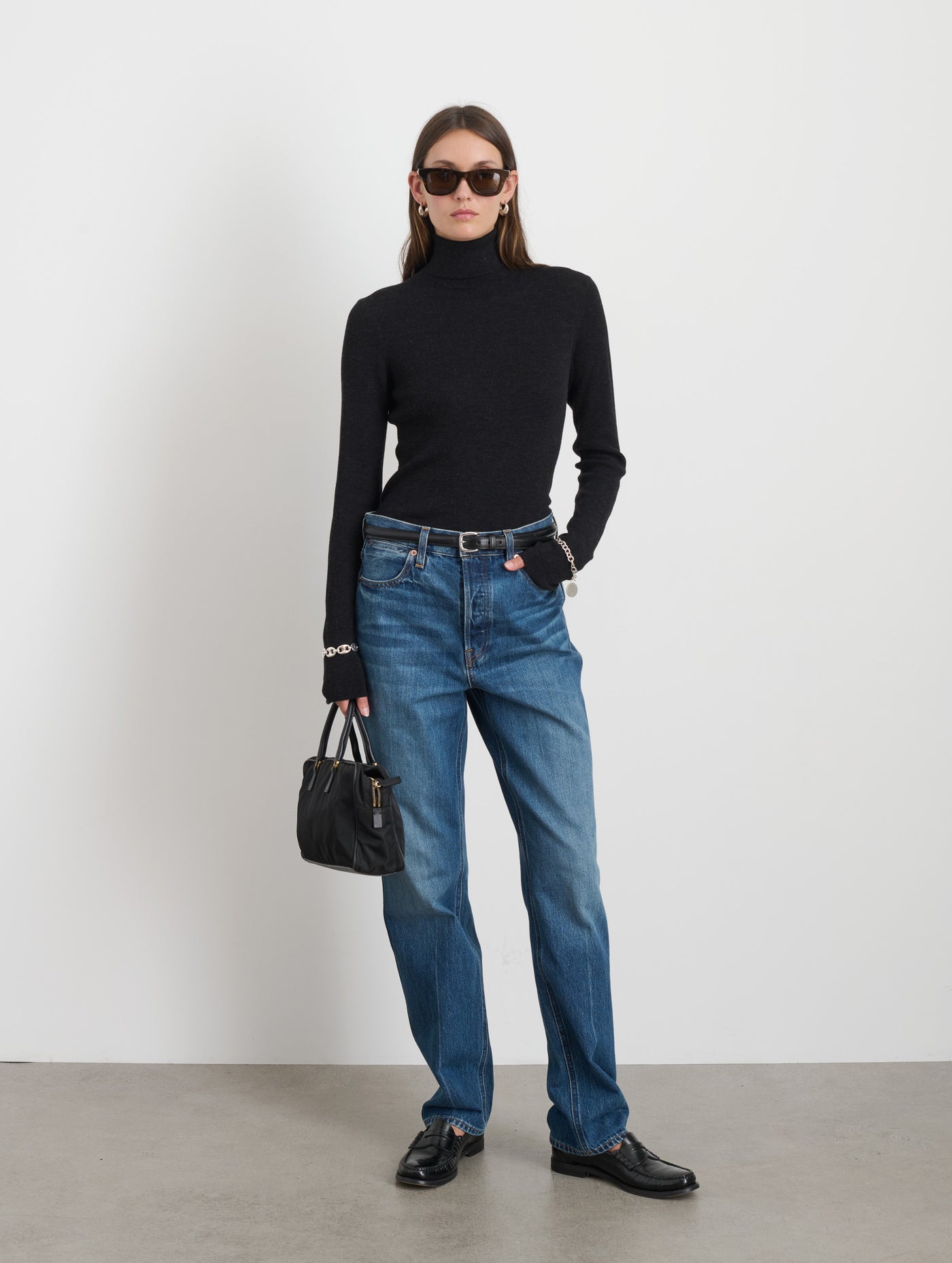 Emmaline Turtleneck In Merino Wool