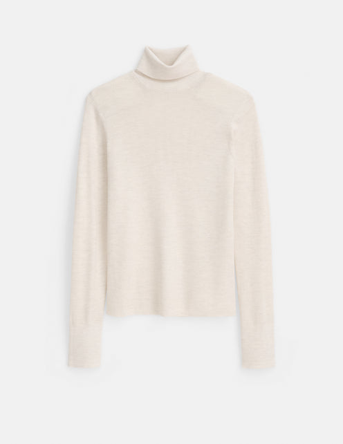 Emmaline Turtleneck In Merino Wool