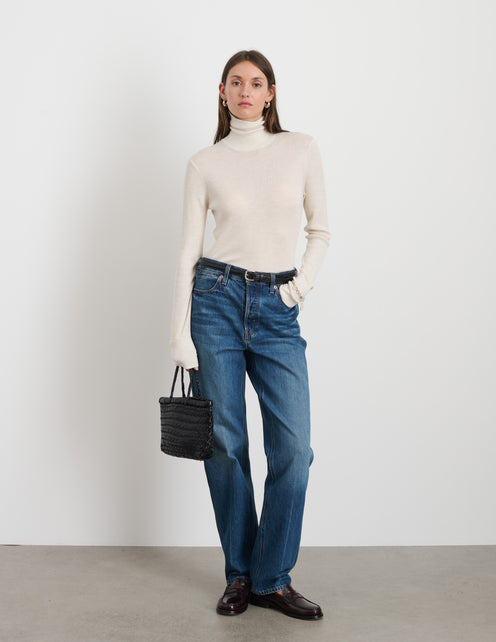 Emmaline Turtleneck In Merino Wool