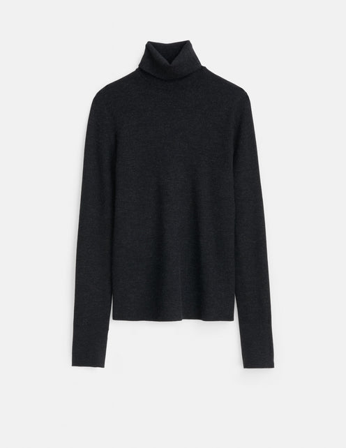 Emmaline Turtleneck In Merino Wool