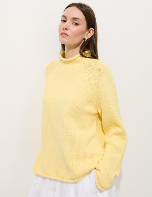 Eastport Rollneck In Cotton