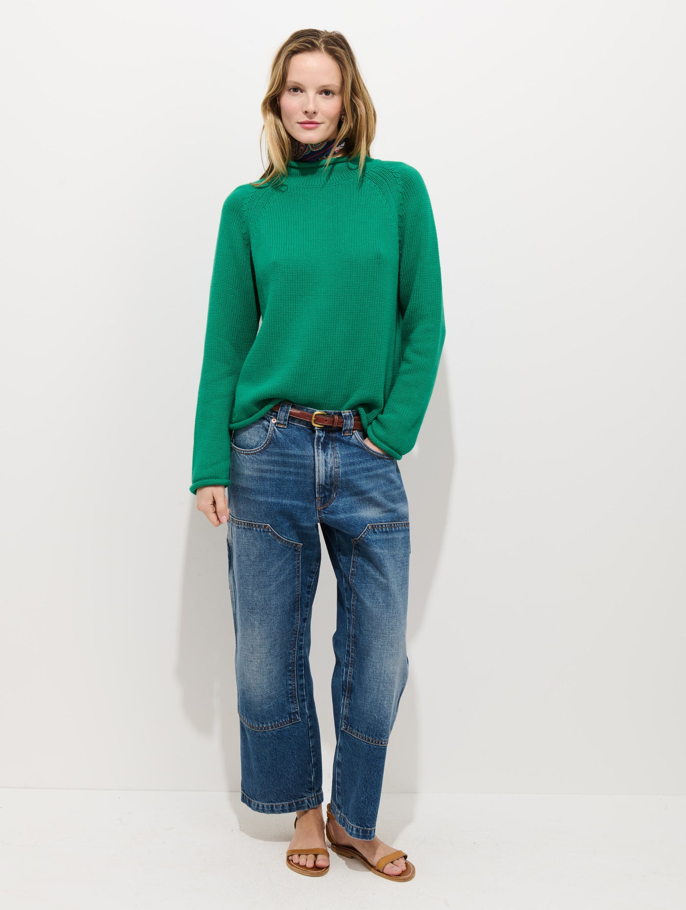 Eastport Rollneck In Cotton