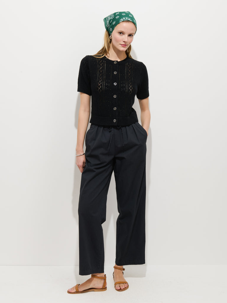 Hudson Pull On Pant In Cotton Twill from Alex Mill - $165