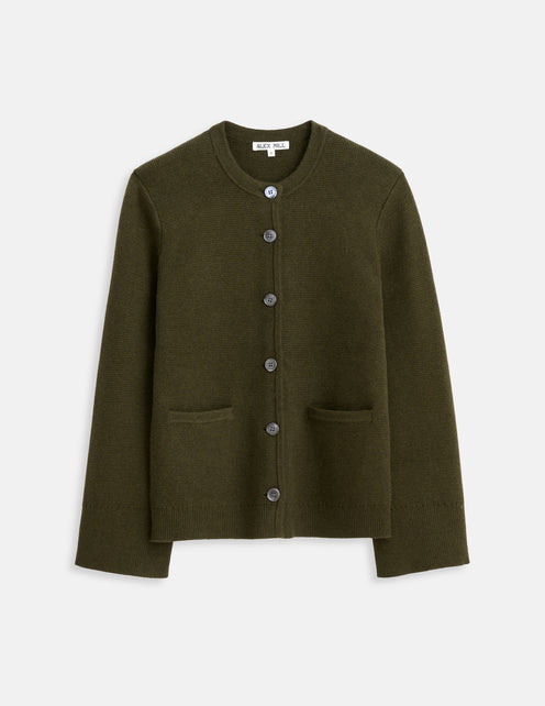 Provence Sweater Jacket In Cotton Cashmere