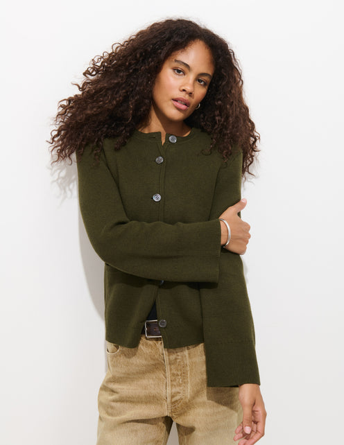 Provence Sweater Jacket In Cotton Cashmere