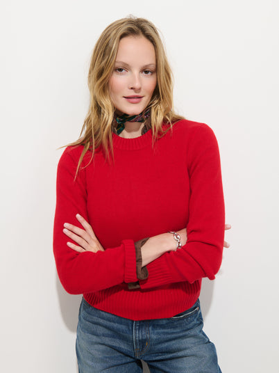 Marais Sweater in Washed Cashmere