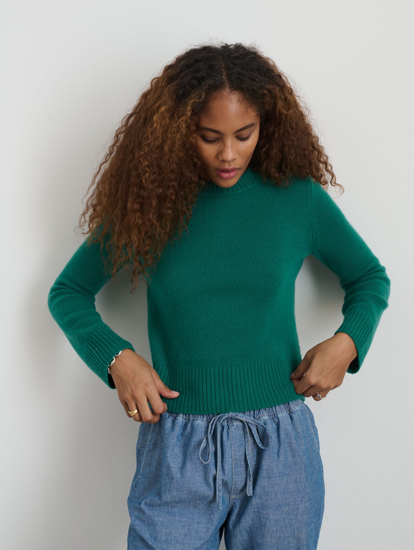 Marais Crewneck Sweater In Cashmere