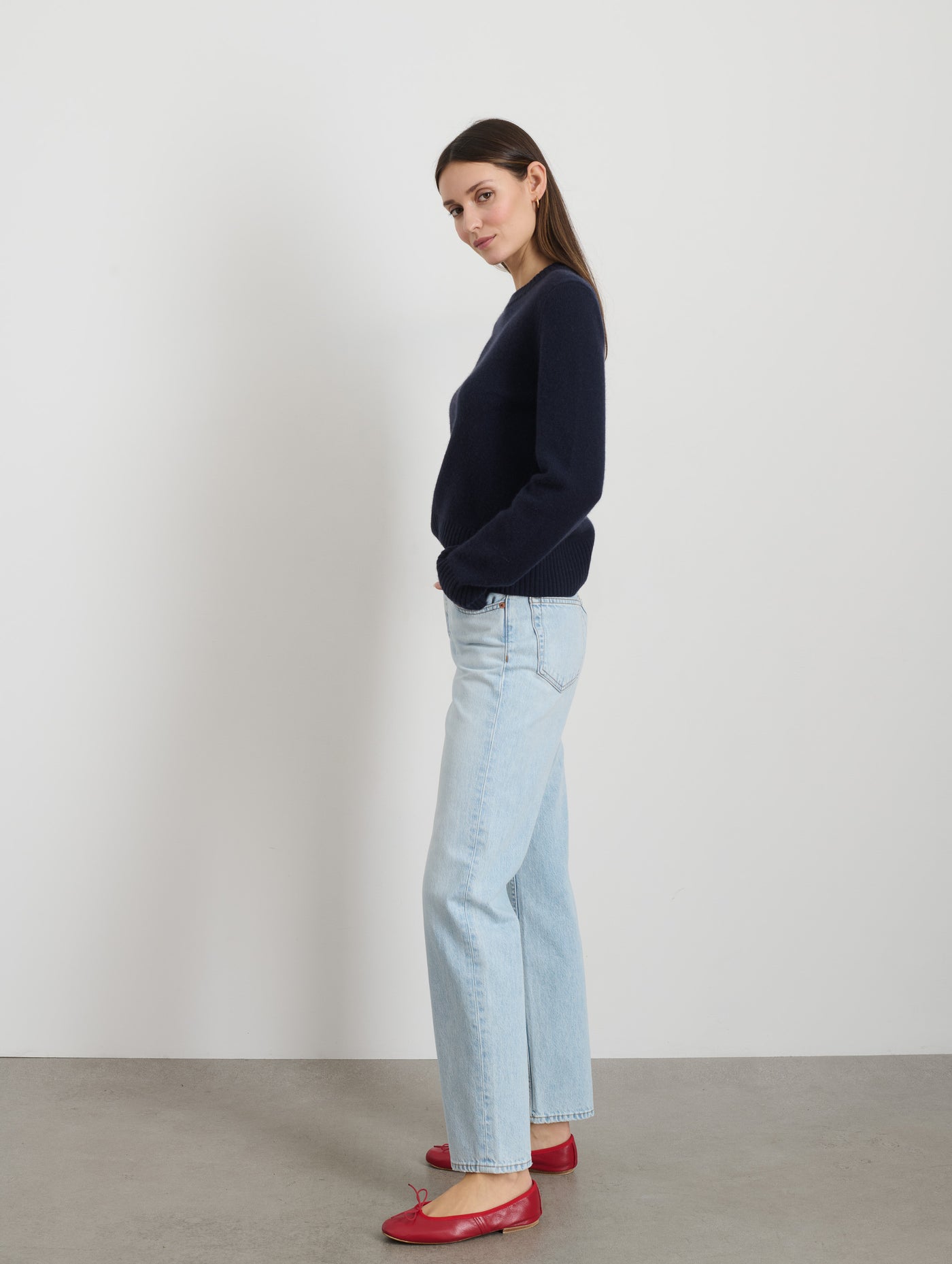 Marais Crewneck Sweater In Cashmere