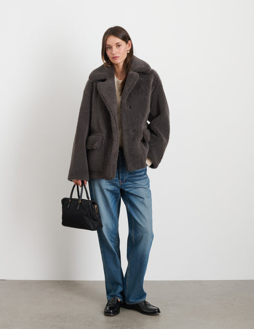Owen Barry x Alex Mill Shearling Tansy Jacket