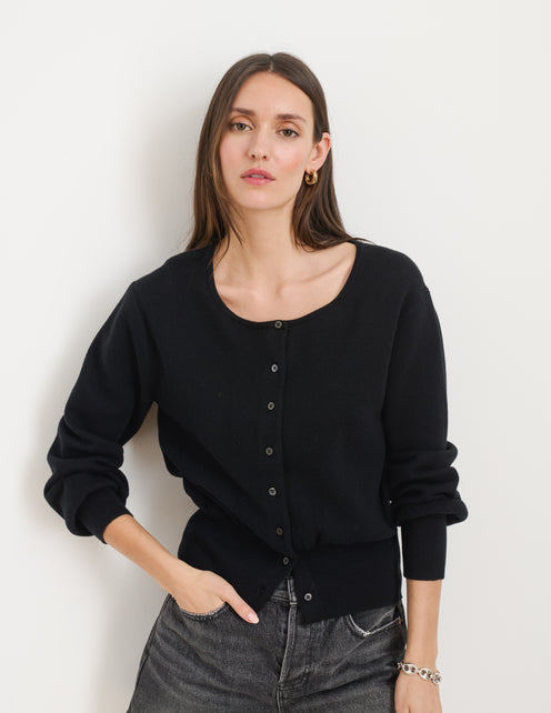 Louisa Cardigan In Cotton Cashmere