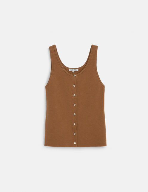 Louisa Vest In Cotton Cashmere