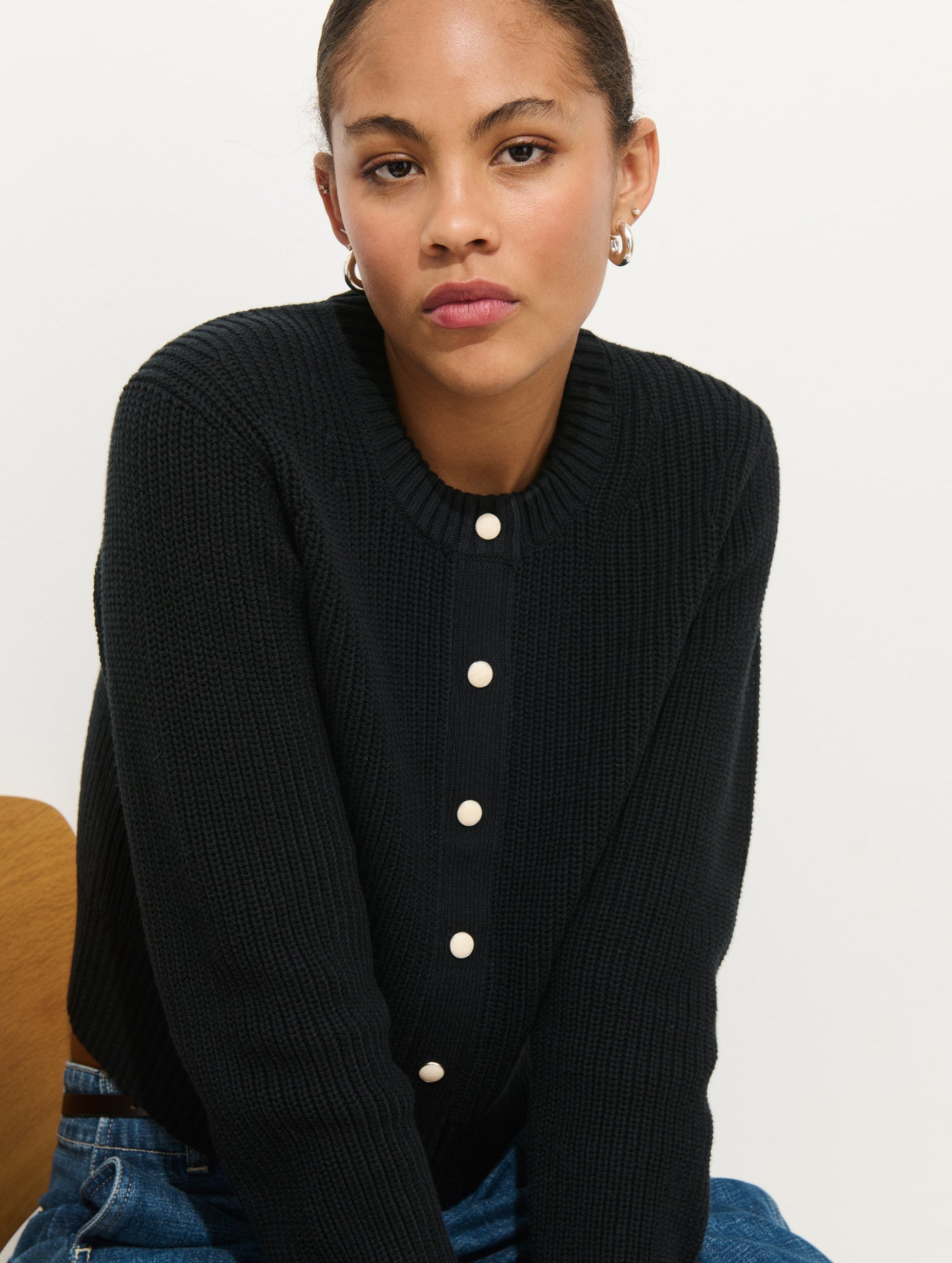 Greene St Cardigan In Cotton