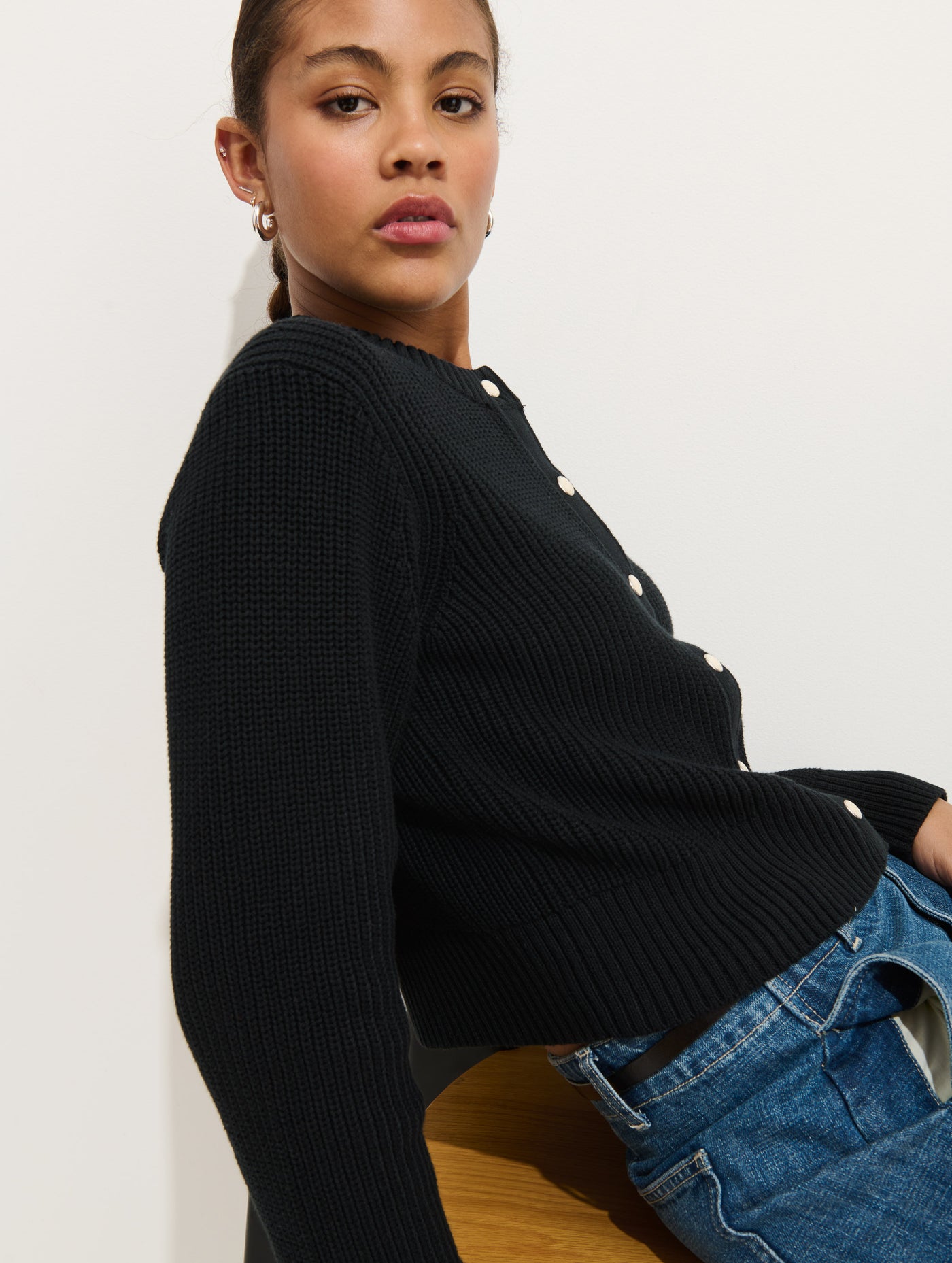 Greene St Cardigan In Cotton