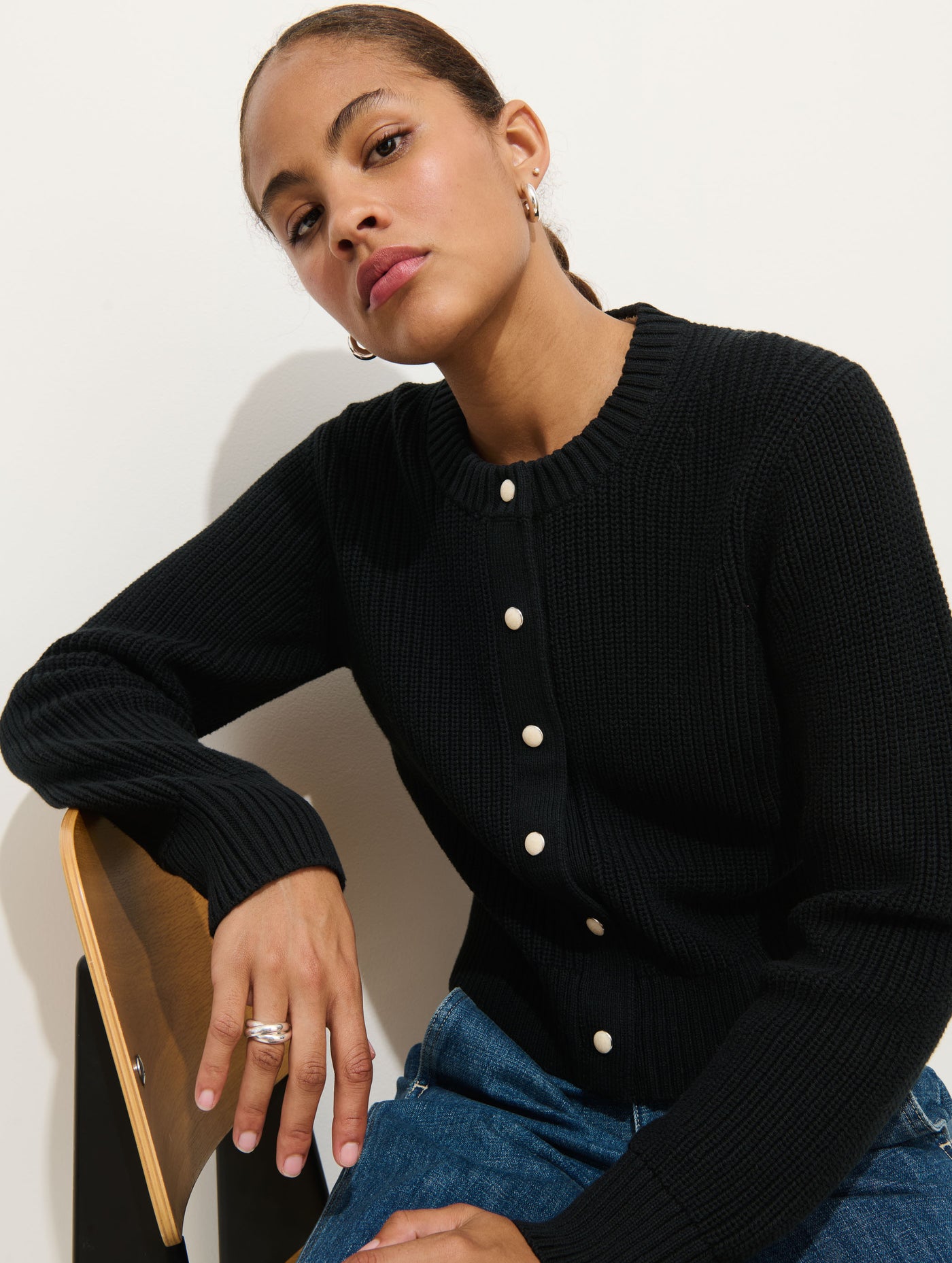 Greene St Cardigan In Cotton