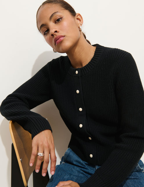 Greene St Cardigan In Cotton