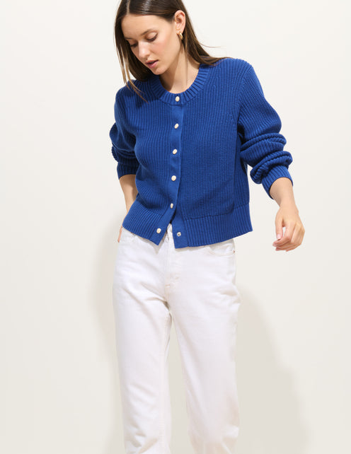 Greene St Cardigan In Cotton