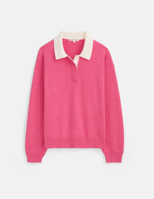 Bond St Polo In Cotton Cashmere