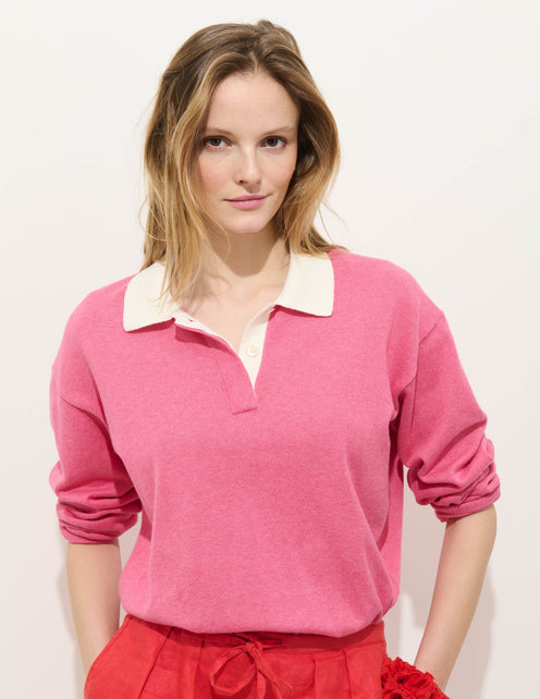 Bond St Polo In Cotton Cashmere