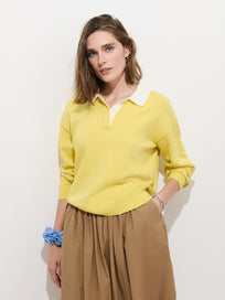 Bond St Polo In Cotton Cashmere