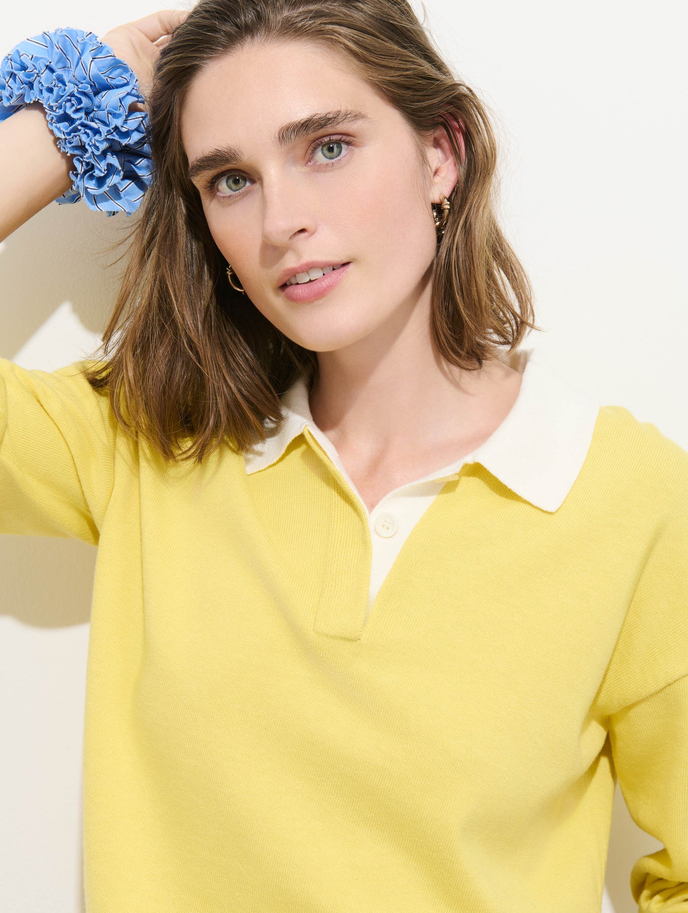 Bond St Polo In Cotton Cashmere