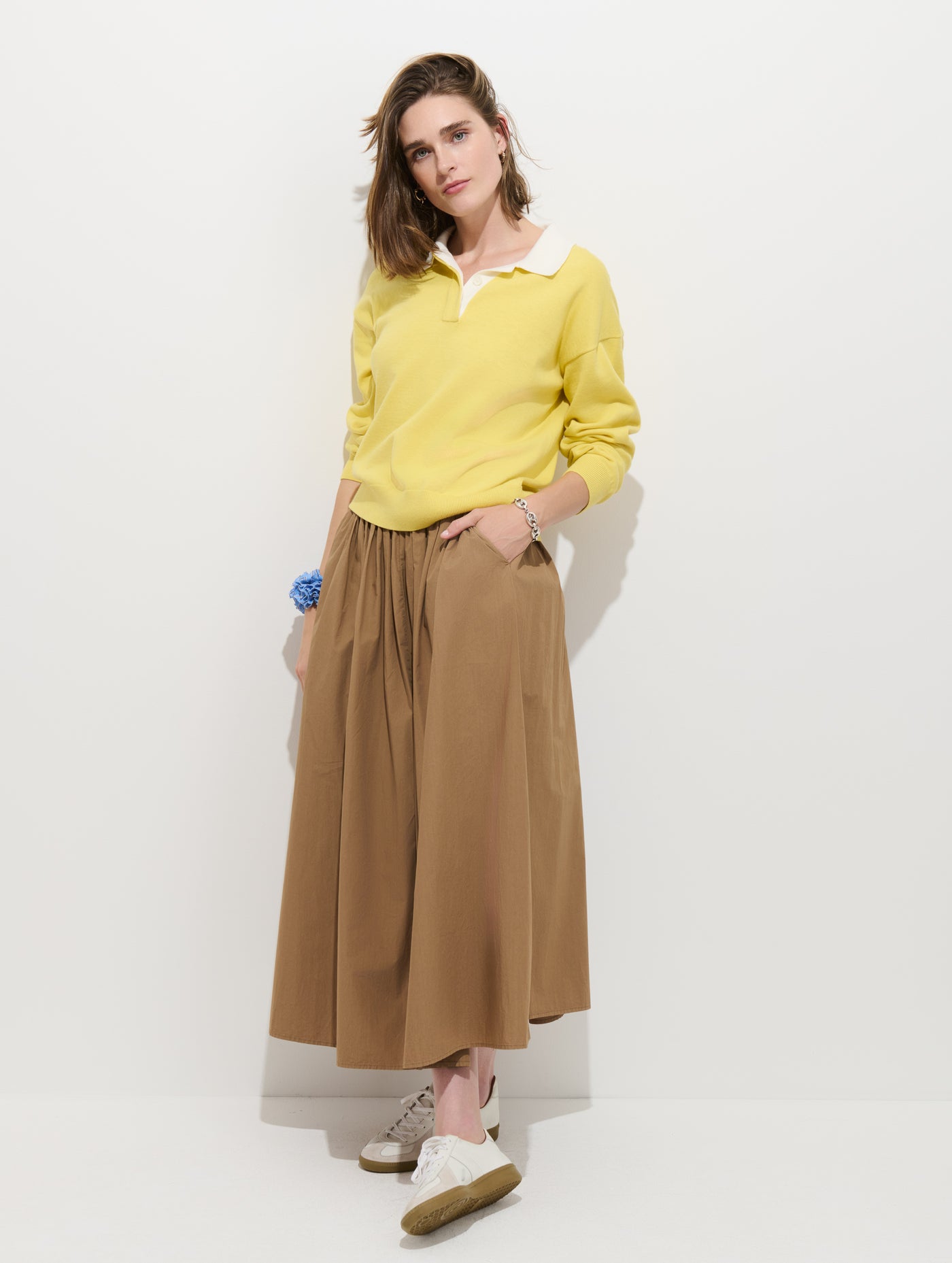 Bond St Polo In Cotton Cashmere