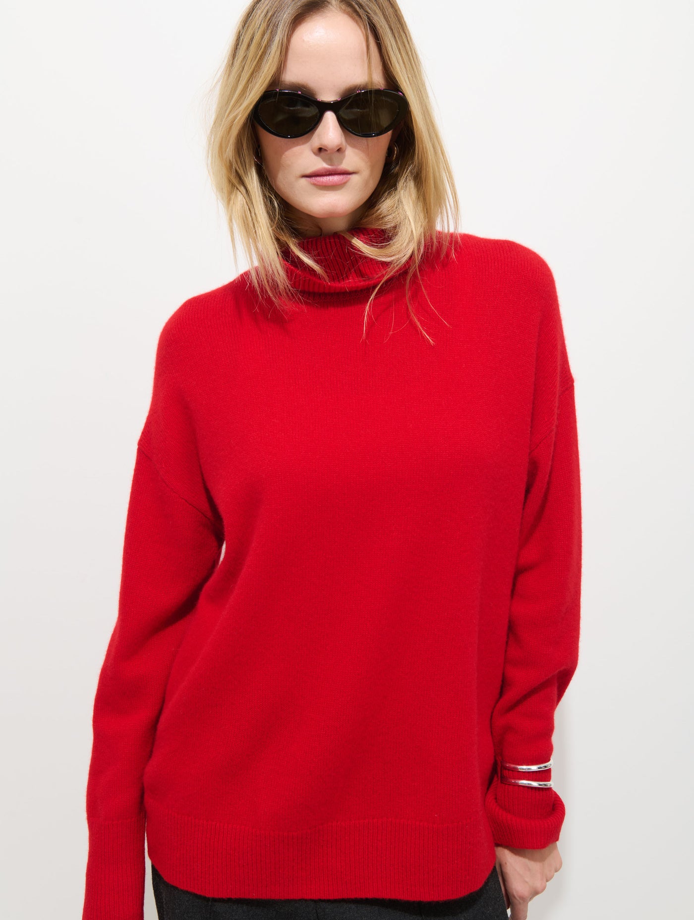 Maisie Turtleneck Sweater In Cashmere