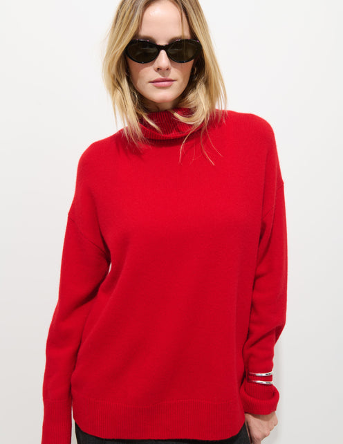 Maisie Turtleneck Sweater In Cashmere