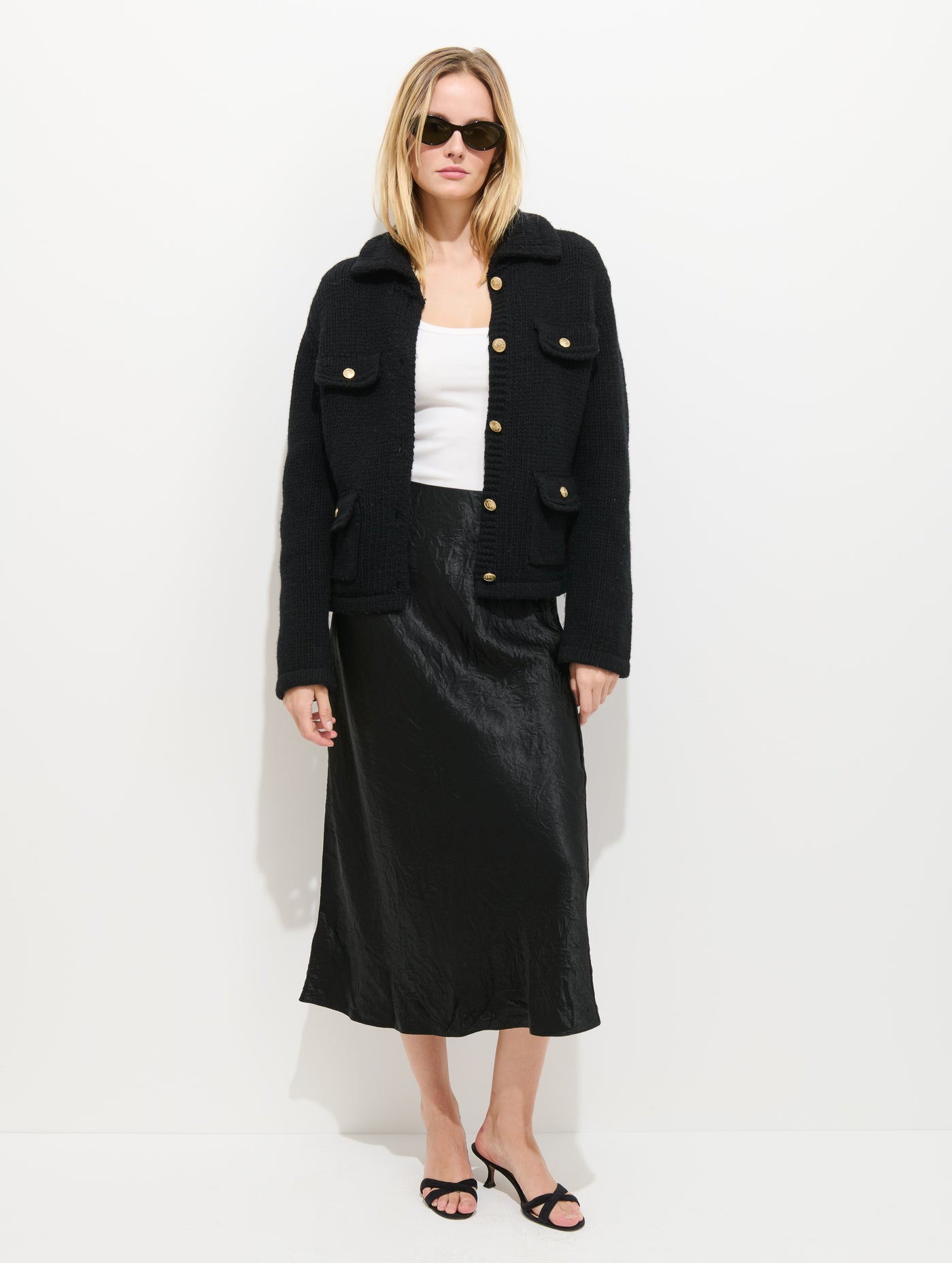 Edinburgh Sweater Jacket In Merino Wool