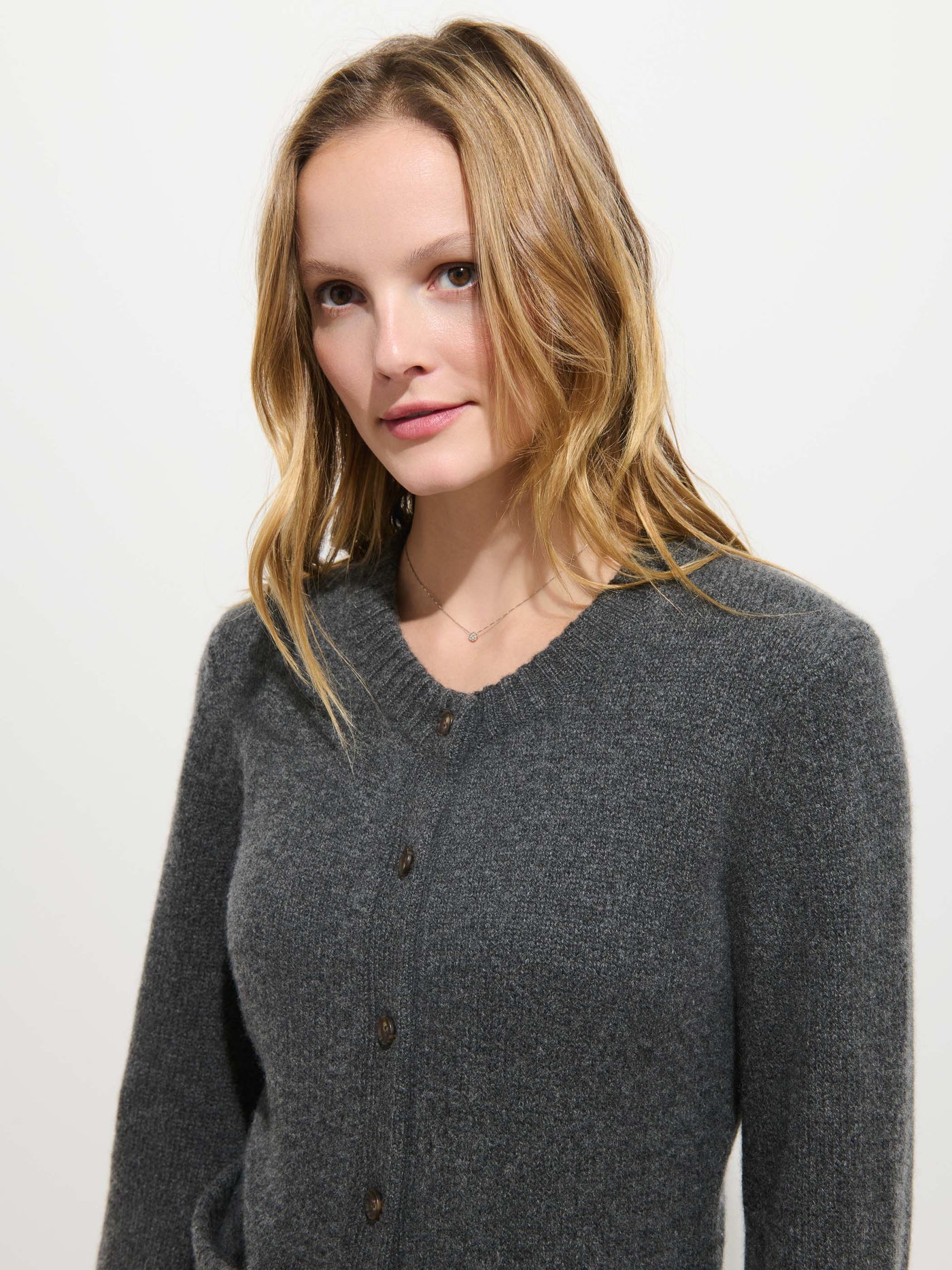 Bordeaux Cardigan in Cashmere
