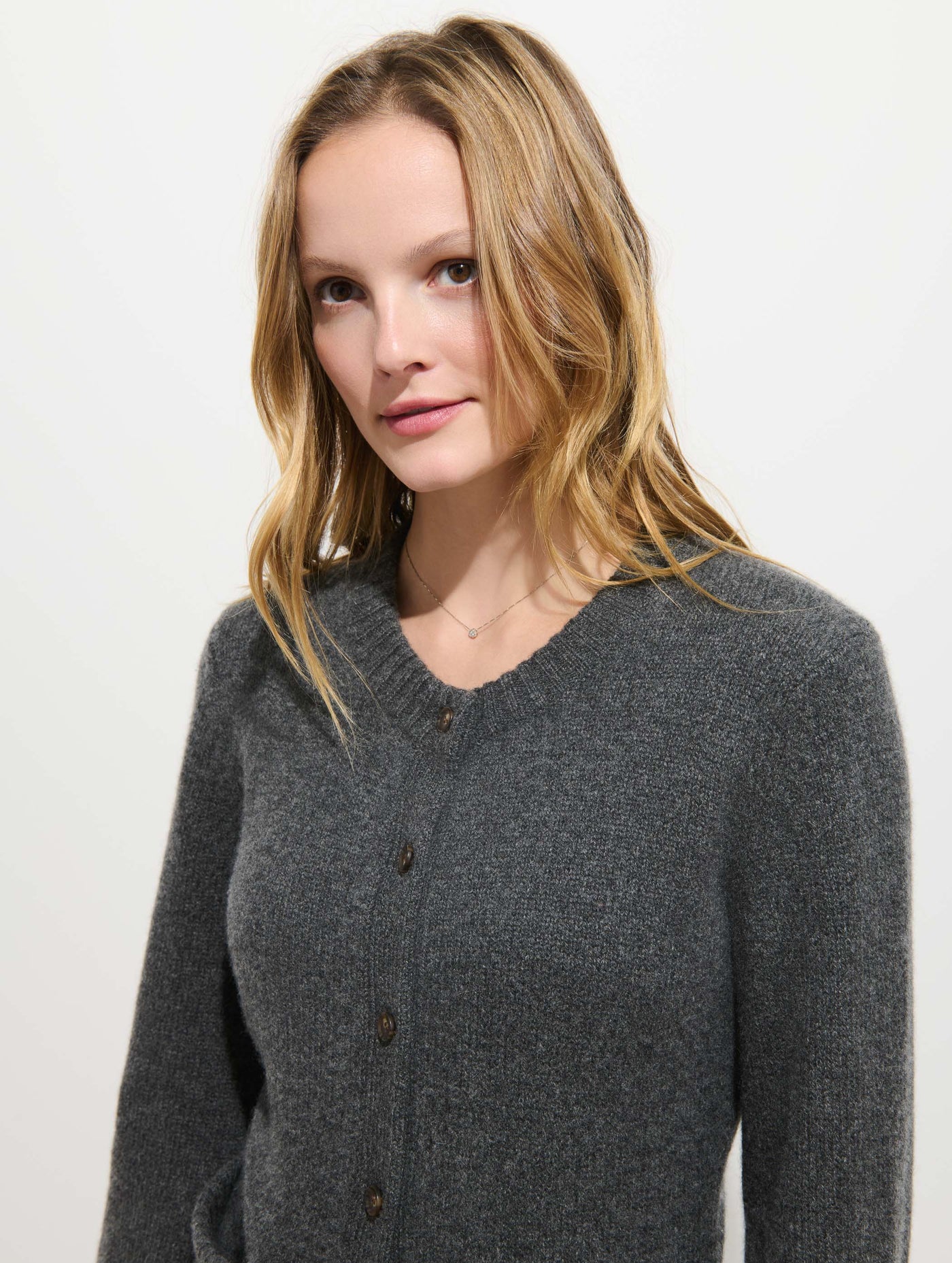 Bordeaux Cardigan in Cashmere