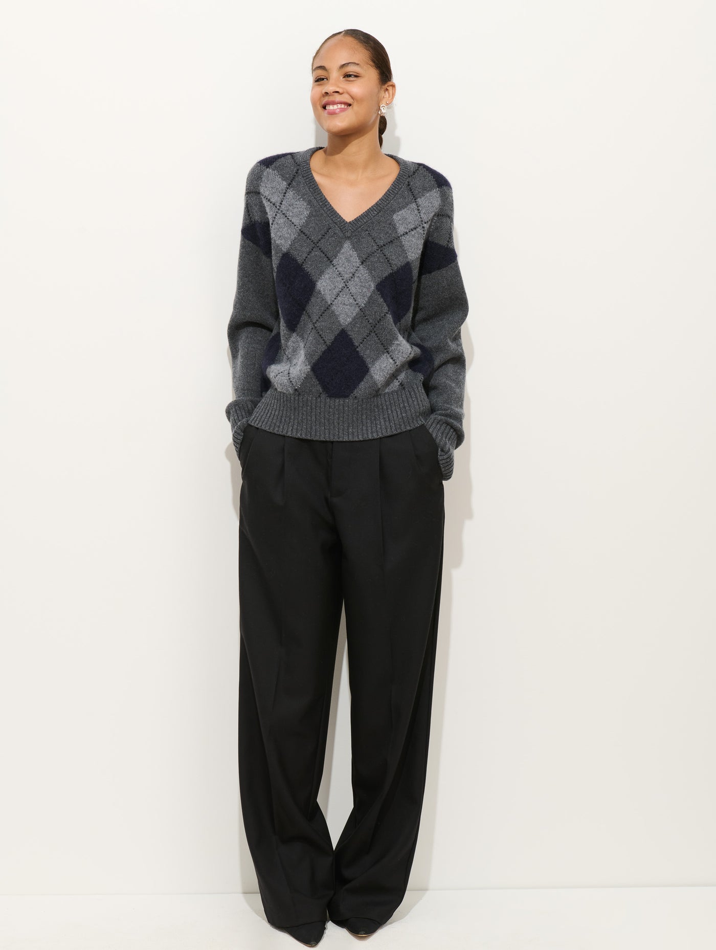 Primrose Pleated Trouser In Wool