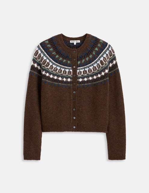 Charlotte Fairisle Sweater in Wool