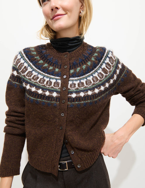 Charlotte Fairisle Sweater in Wool