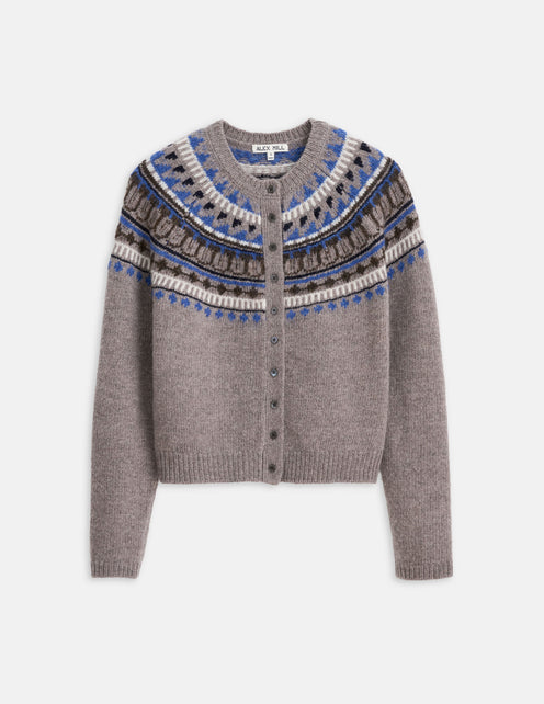 Charlotte Fairisle Sweater in Wool