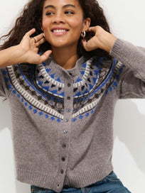Charlotte Fairisle Sweater in Wool