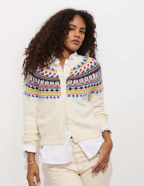 Charlotte Fairisle Sweater in Wool