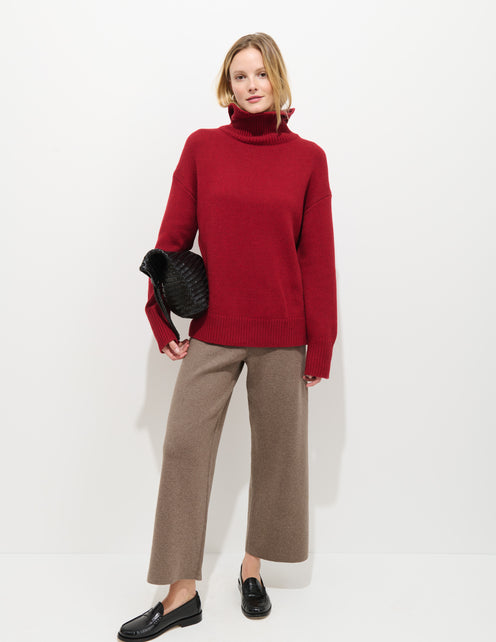 Olivia Sweater Pant In Cotton Cashmere